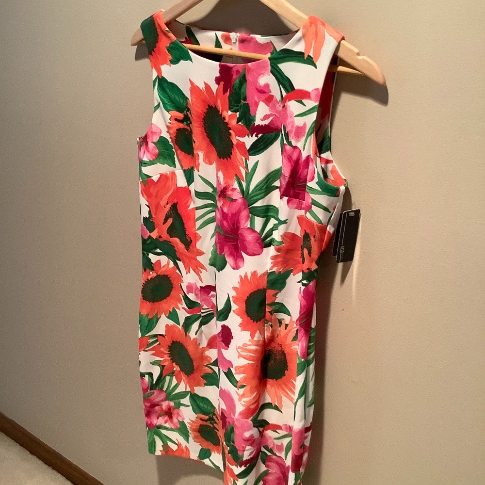 AGB summer sleeveless shift dress.